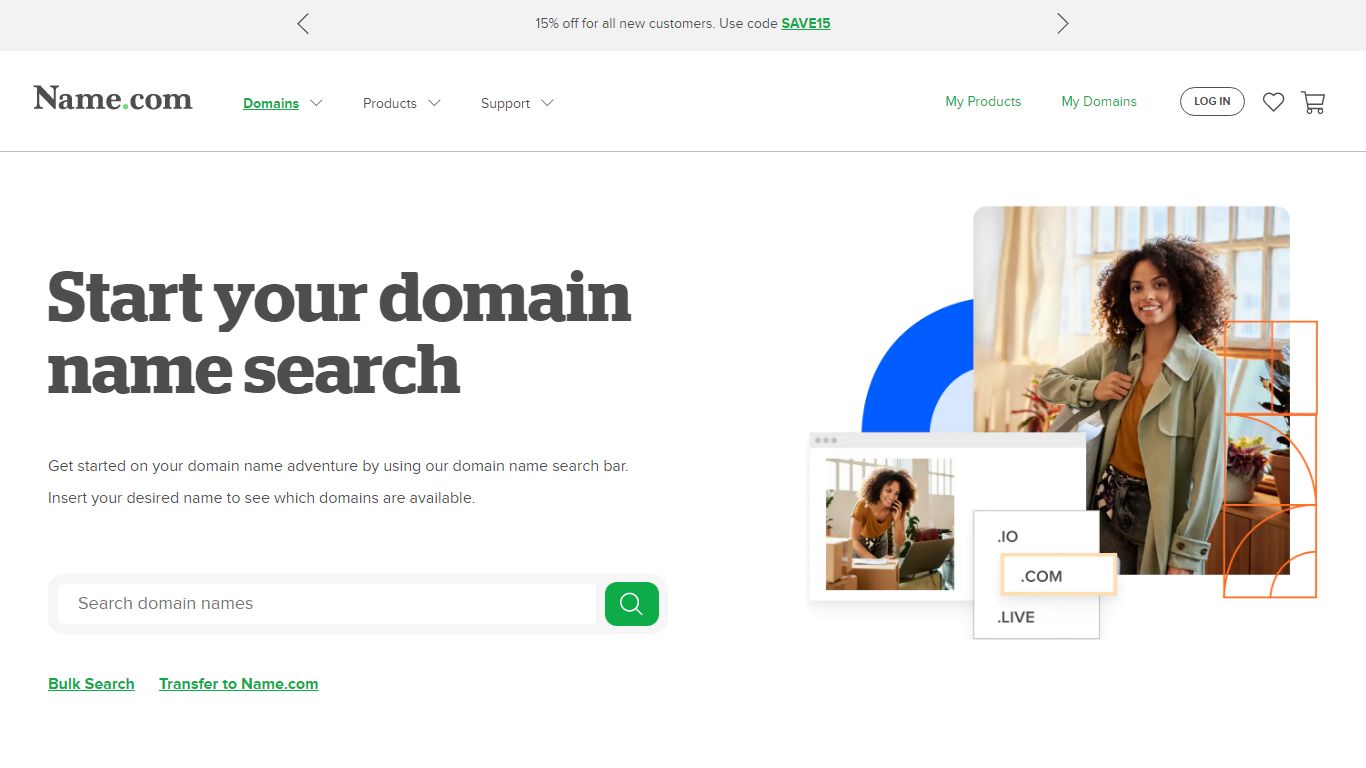 Domain Name Search - Check Domain Availability | Name.com